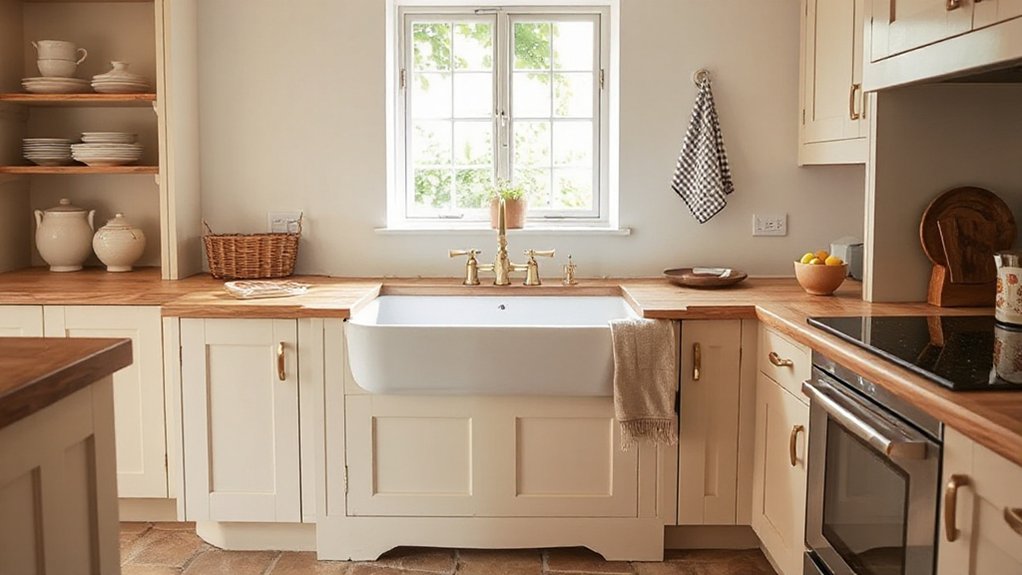 authentic farmhouse kitchen details