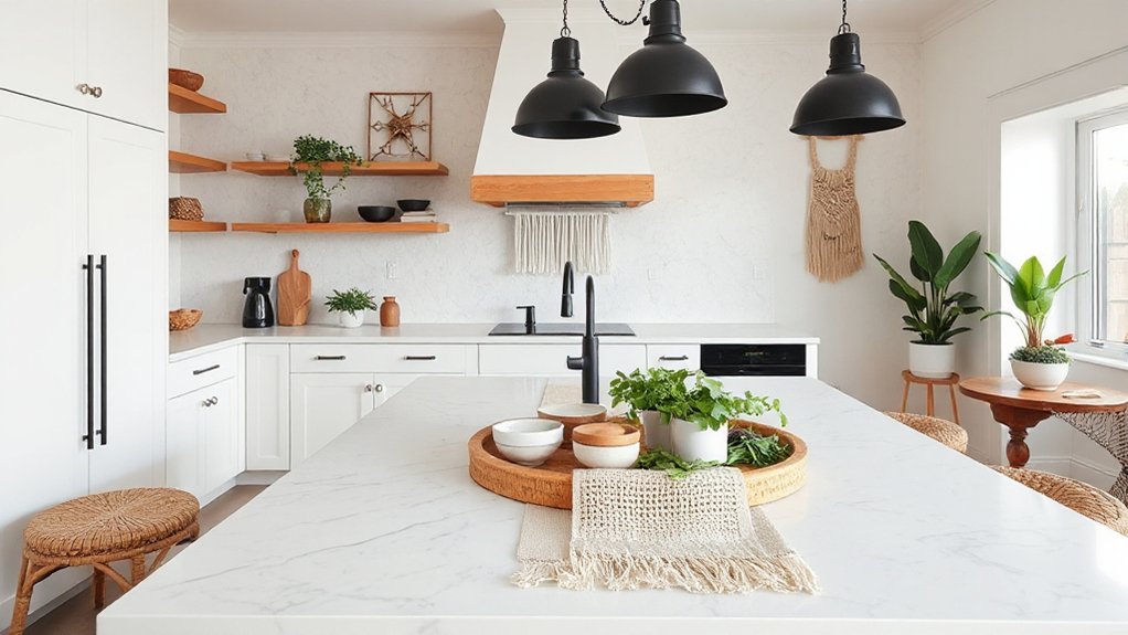 balanced eclectic modern warmth