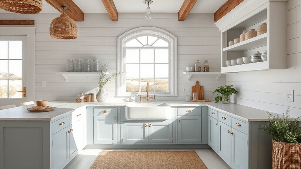 beach inspired farmhouse charm