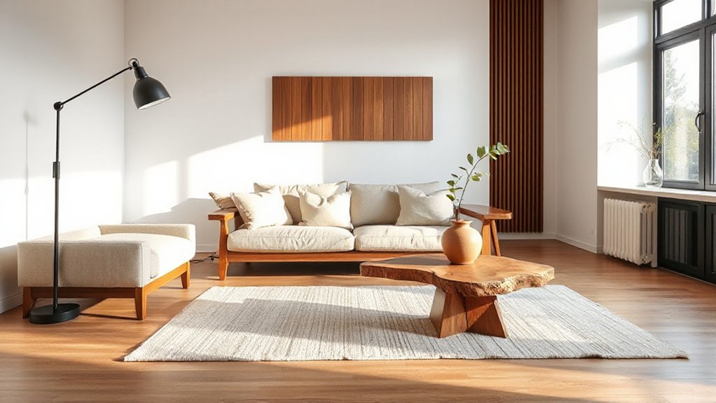calm simple natural spaces