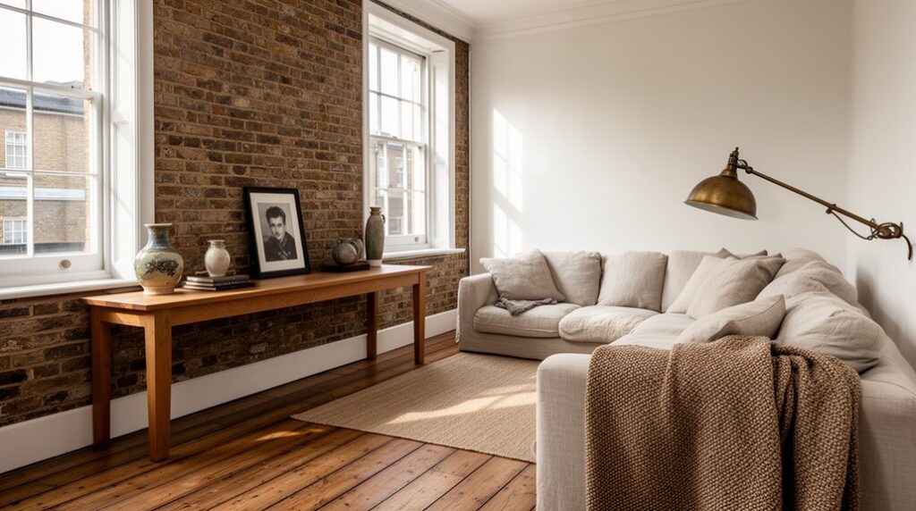 charming renovated terrace interior