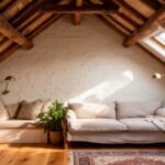 cozy personalized loft interior