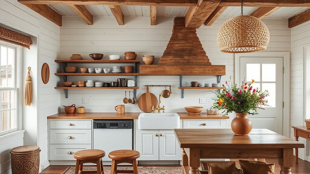 eclectic vintage global decor