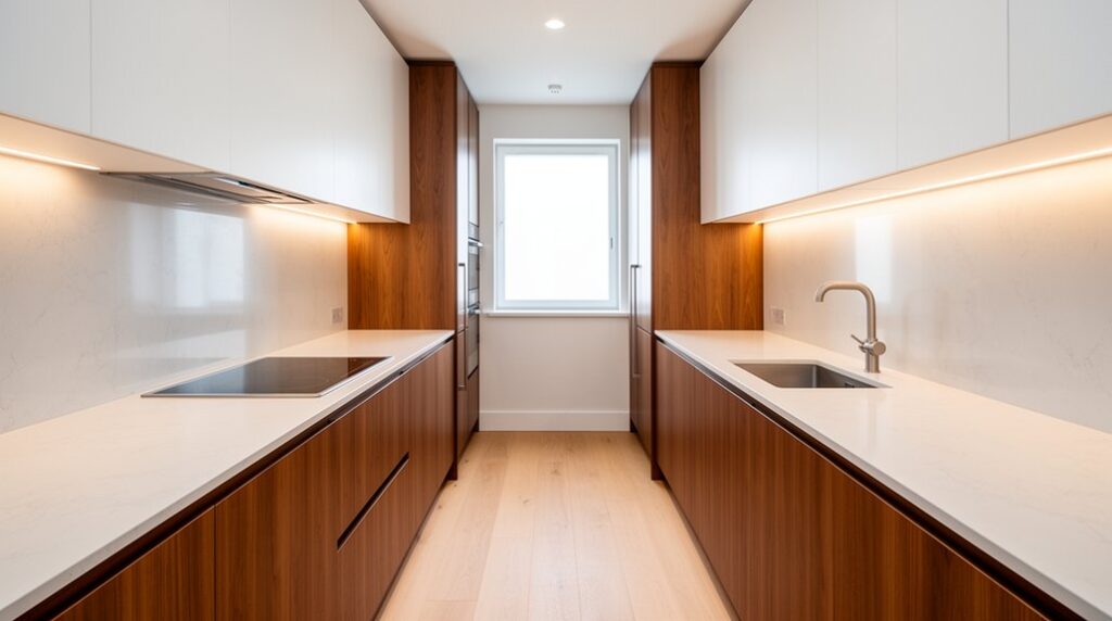 efficient layout for cooking