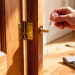 fix squeaky door easily