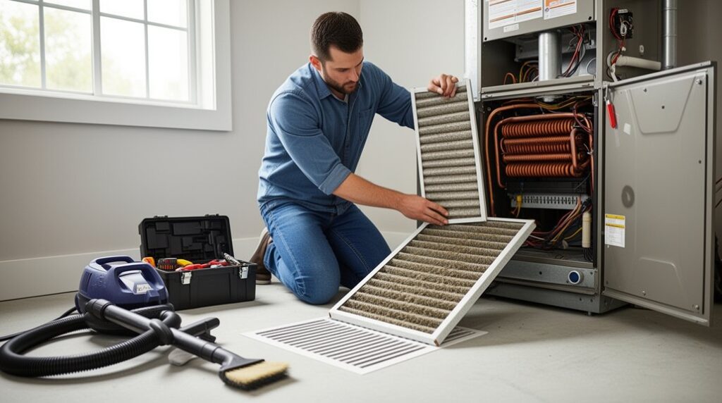 hvac maintenance and filter replacement
