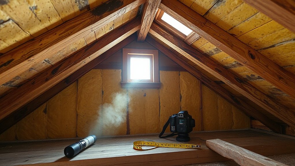 inspect insulation ventilation moisture