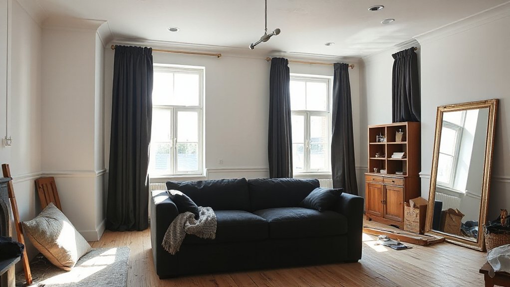 maximize daylight declutter space