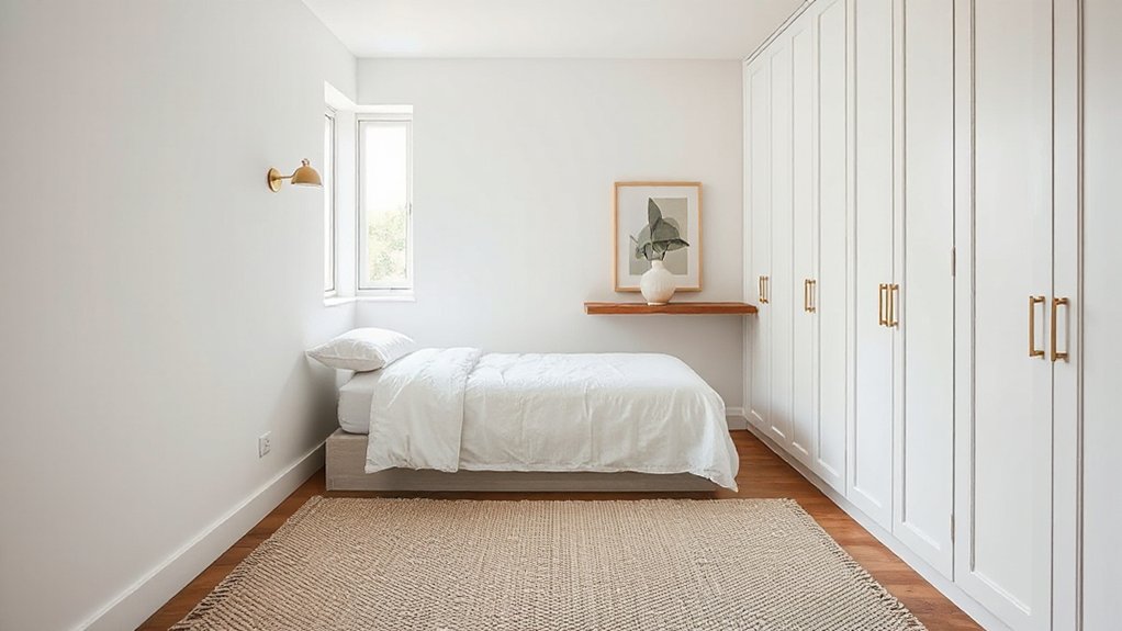 minimalist calming functional decor