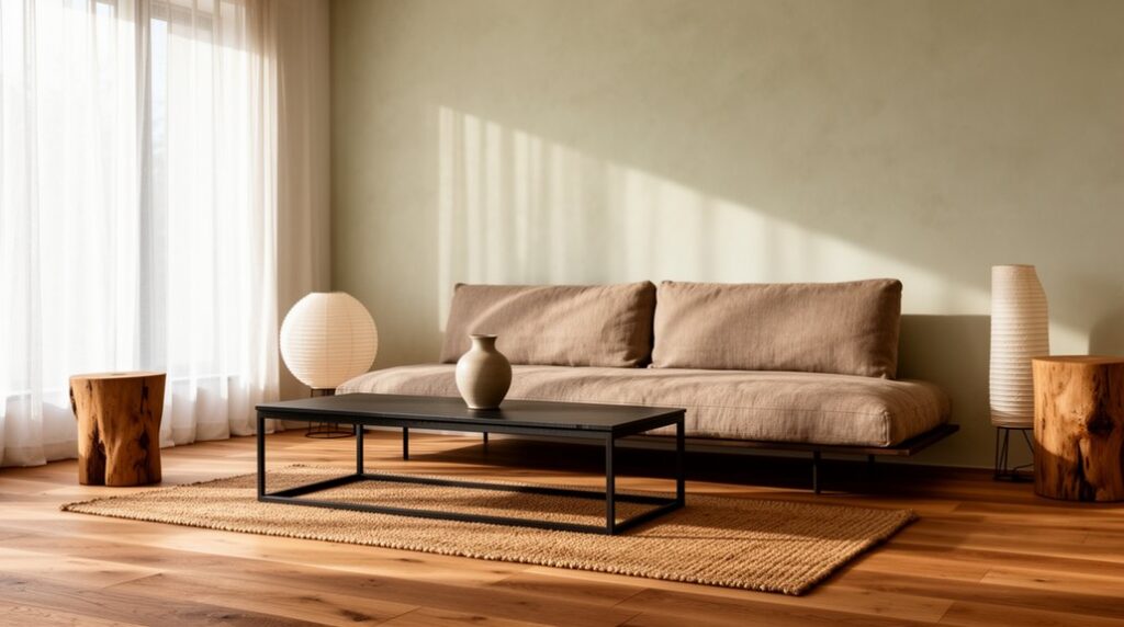 minimalist cozy elegant blend