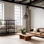 minimalist nordic industrial style