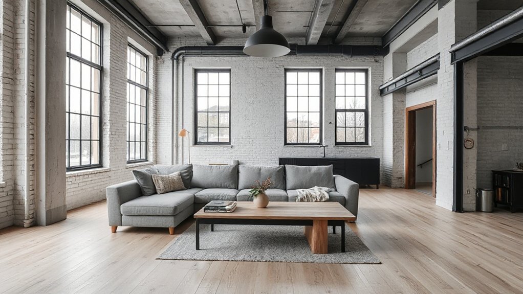 minimalist rugged industrial charm