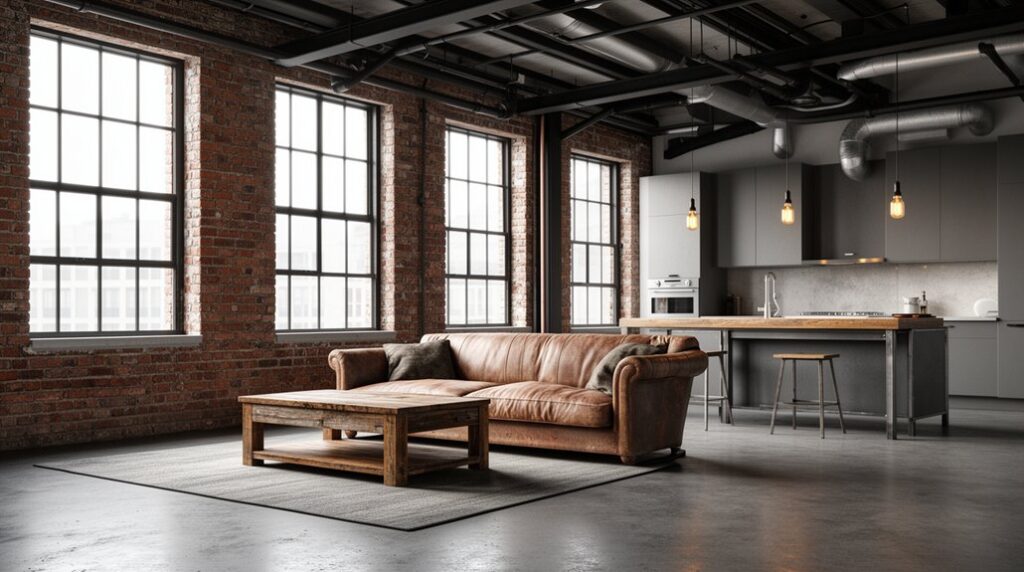raw rugged functional decor