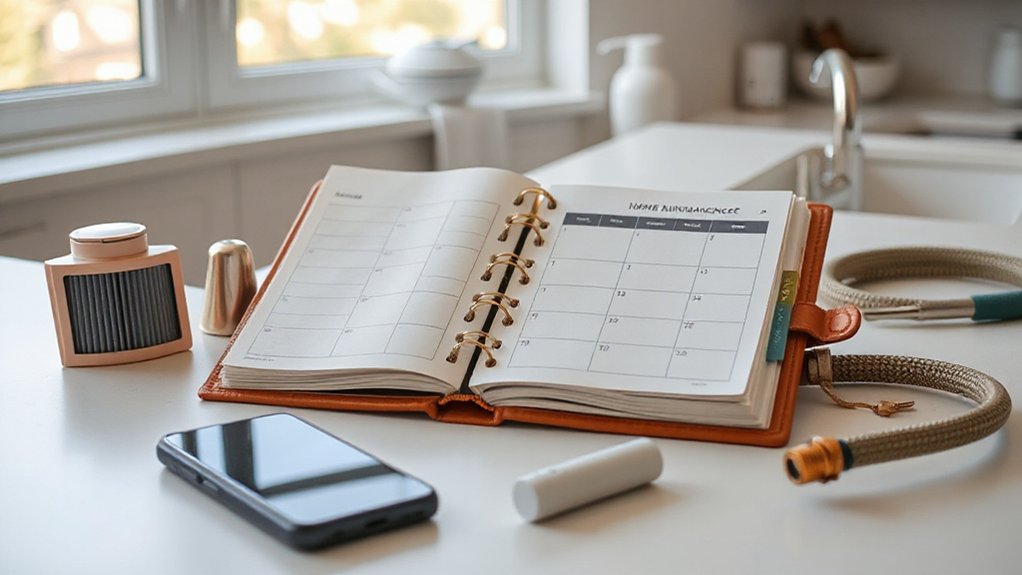 regular home maintenance schedule