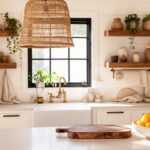 rustic boho kitchen decor