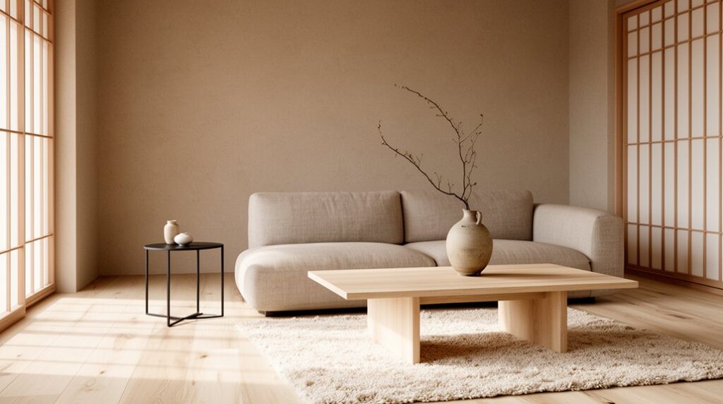 simple elegant modern space