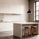 simple modern city kitchen