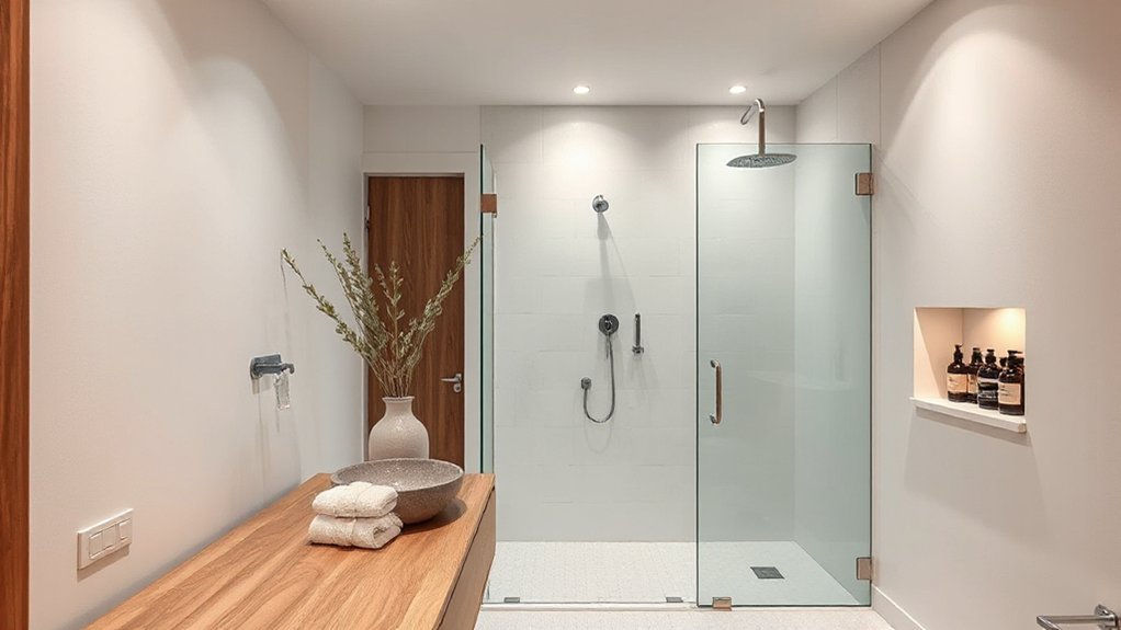 spa bathroom design specifications