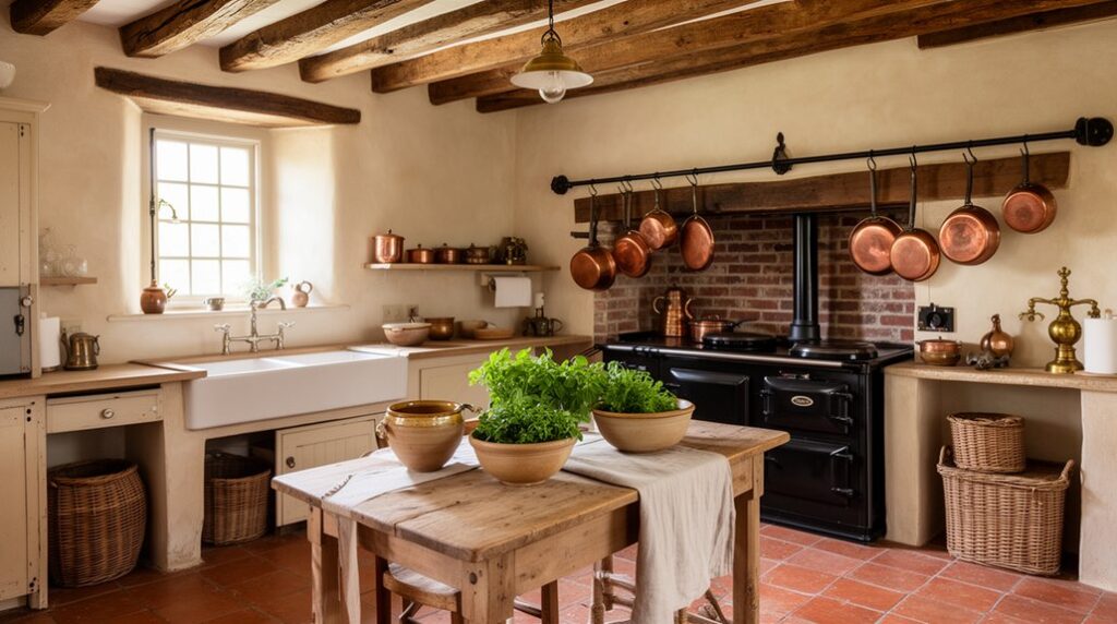 traditional country kitchen decor