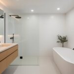 transforming outdated bathroom into luxurious spa