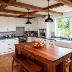 transforming rustic farmhouse kitchen